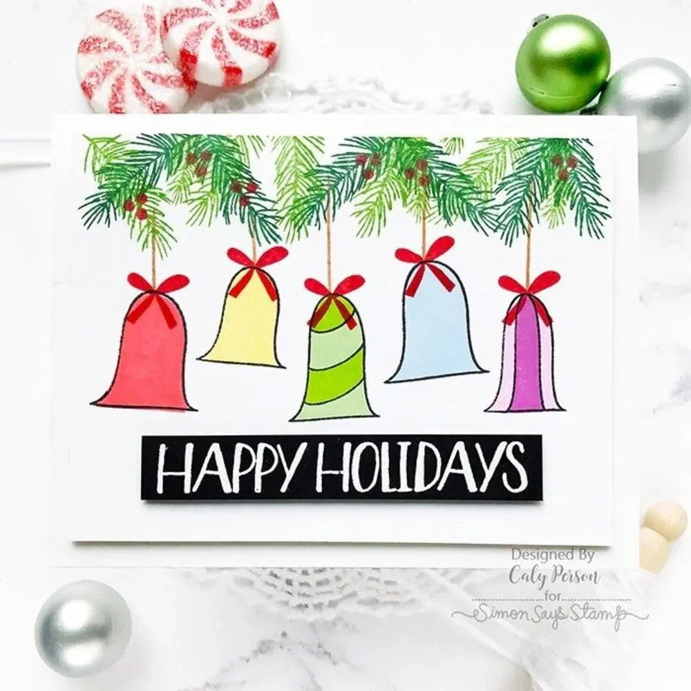 NEW - Stamptember 2020 - Avery Elle - Holiday Bells Stamp set